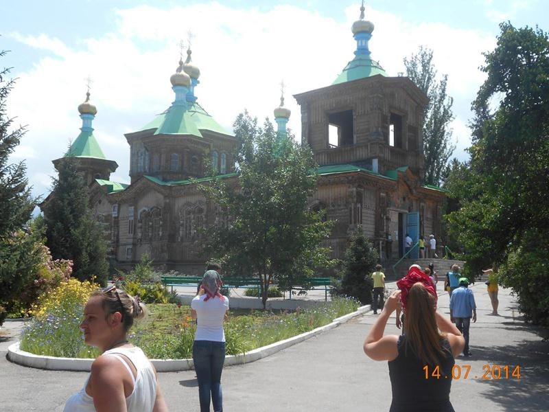 Церковь святой Троицы в городе Каракол